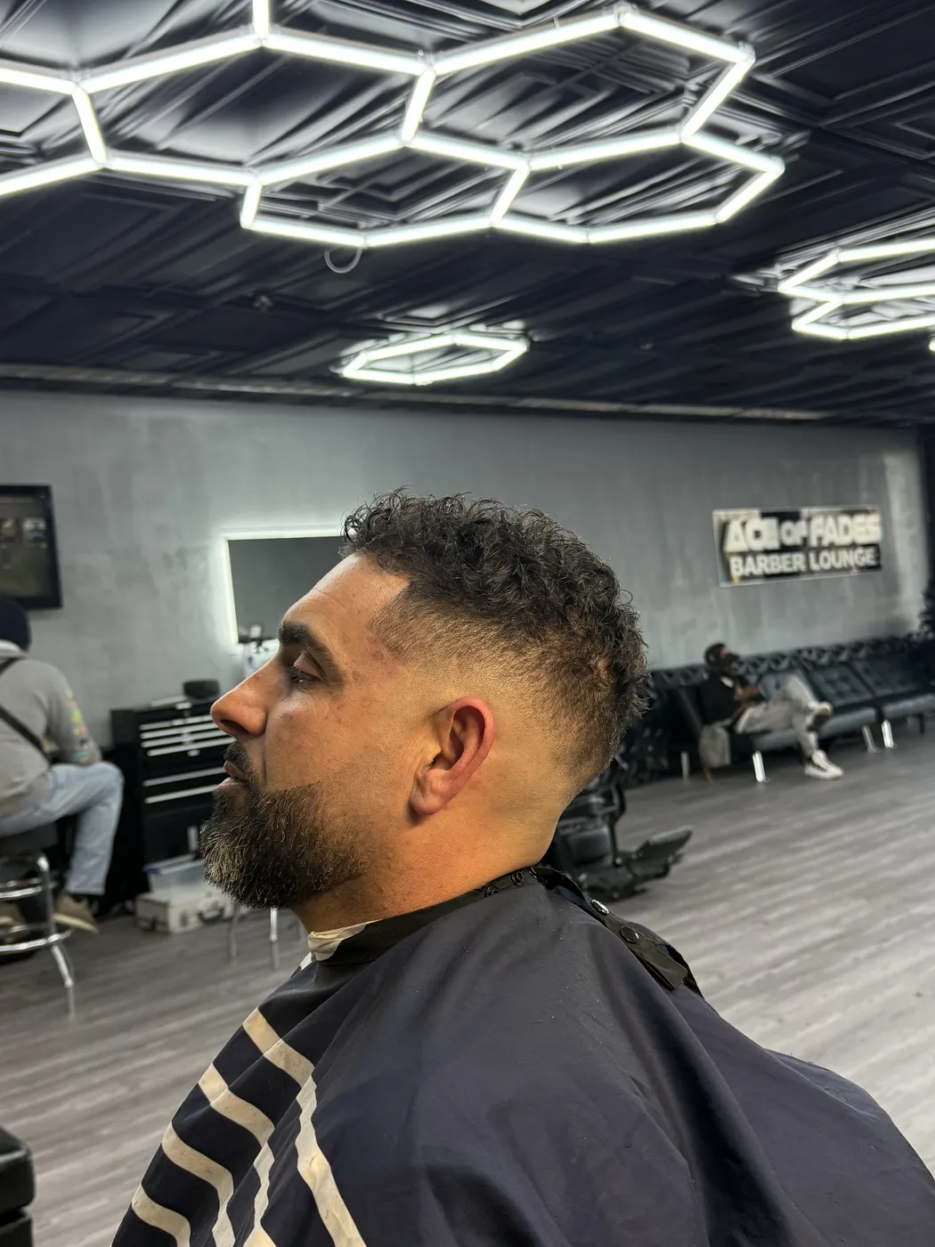 Razor fade detail work